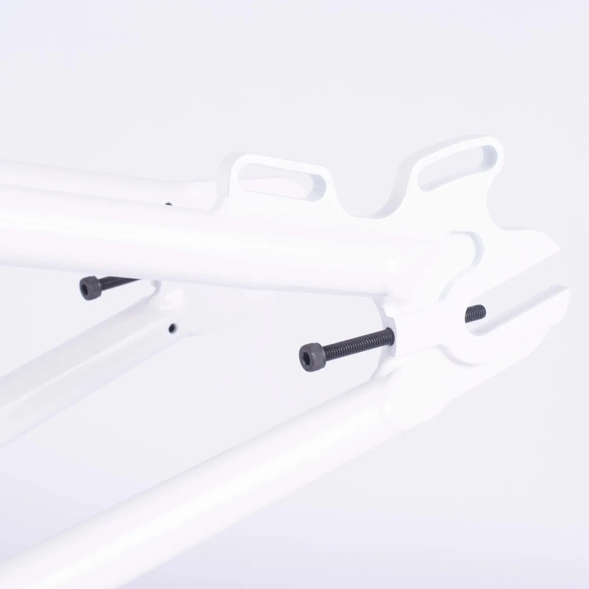 24" Race Frame / white