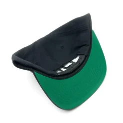 Big Logo Snapback / black on black