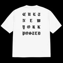 Cult x Silent "Posted" Heavyweight Tee / white