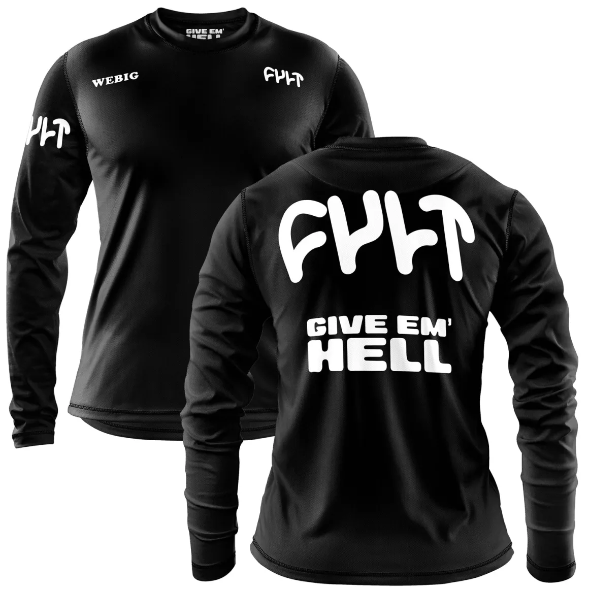 Cult x Webig Race Jersey / KIDS / black