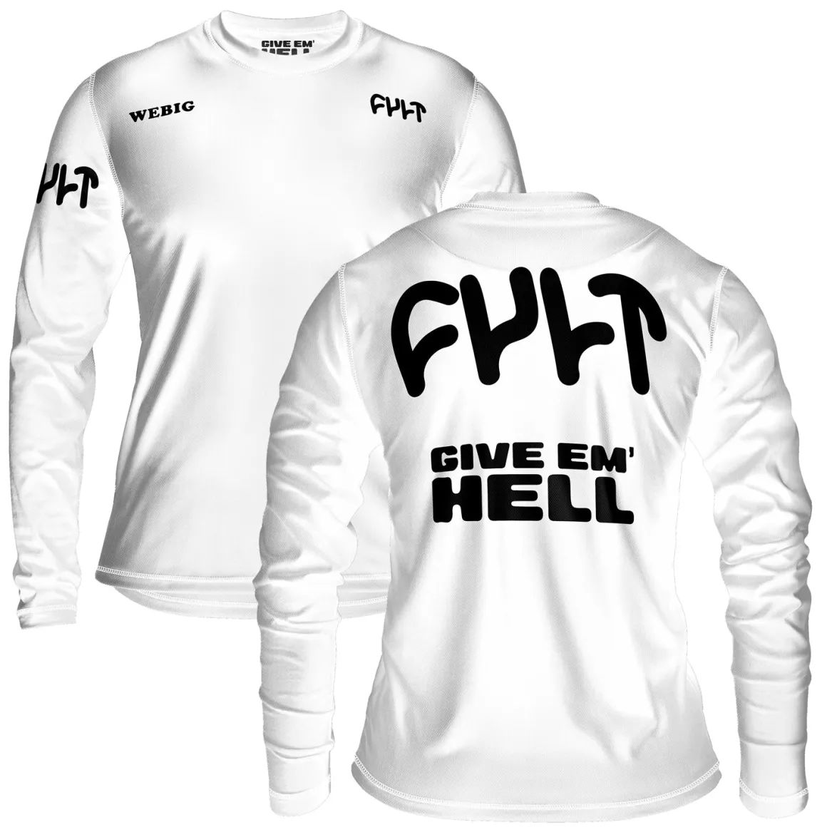 Cult x Webig Race Jersey / KIDS / white