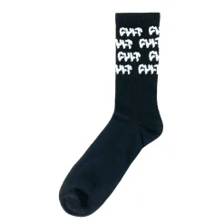 Pattern Socks / black