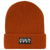Witness Beanie / ribbed burnt orange